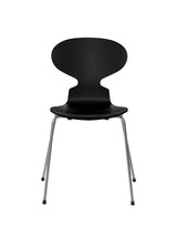 3101 Myren Stol lakeret af Arne Jacobsen - Sort / Silver Grey - Jacobsen Plus