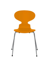 3101 Myren Stol lakeret af Arne Jacobsen - Burnt Yellow / Silver Grey - Jacobsen Plus