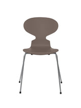 3101 Myren Stol lakeret af Arne Jacobsen - Deep Clay / Silver Grey - Jacobsen Plus