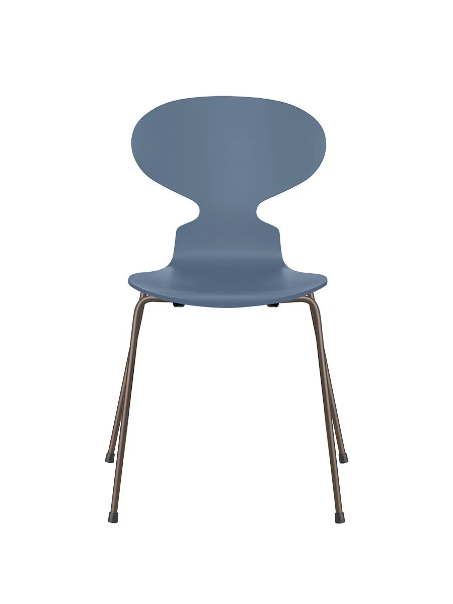 3101 Myren Stol lakeret af Arne Jacobsen - Dusk Blue / Brown Bronze - Jacobsen Plus