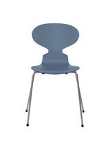 3101 Myren Stol lakeret af Arne Jacobsen - Dusk Blue / Silver Grey - Jacobsen Plus