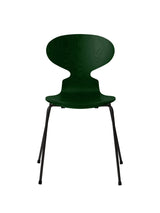 3101 Myren Stol i farvet ask af Arne Jacobsen - Evergreen / Sort - Jacobsen Plus