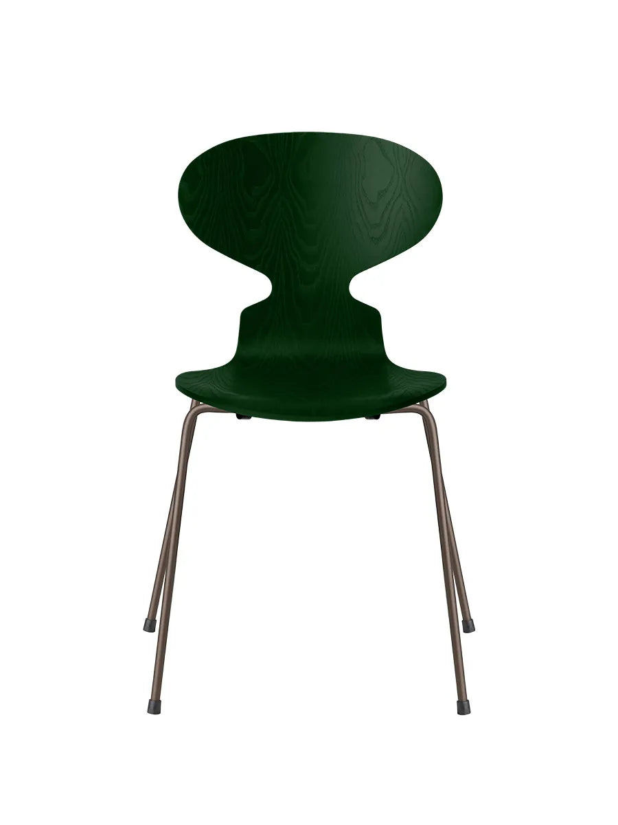 3101 Myren Stol i farvet ask af Arne Jacobsen - Evergreen / Brown Bronze - Jacobsen Plus