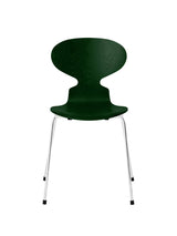 3101 Myren Stol i farvet ask af Arne Jacobsen - Evergreen / Krom - Jacobsen Plus