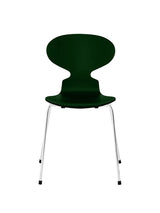 3101 Myren Stol lakeret af Arne Jacobsen - Evergreen / Krom - Jacobsen Plus