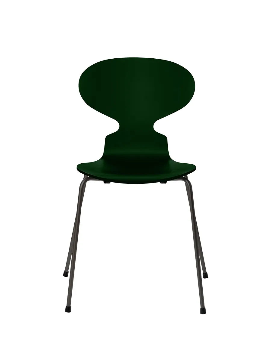 3101 Myren Stol lakeret af Arne Jacobsen - Evergreen / Warm Graphite - Jacobsen Plus