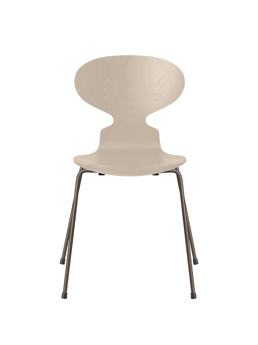 3101 Myren Stol i farvet ask af Arne Jacobsen - Light Beige / Brown Bronze - Jacobsen Plus