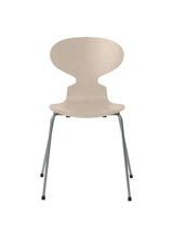 3101 Myren Stol i farvet ask af Arne Jacobsen - Light Beige / Silver Grey - Jacobsen Plus