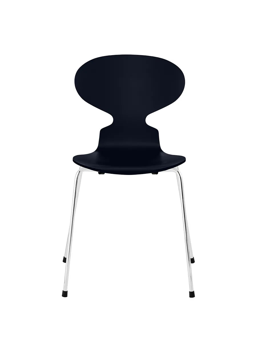3101 Myren Stol lakeret af Arne Jacobsen - Midnight Blue / Krom - Jacobsen Plus
