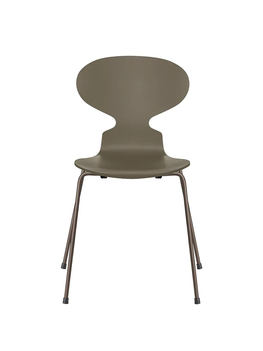 3101 Myren Stol lakeret af Arne Jacobsen - Olive Green / Brown Bronze - Jacobsen Plus
