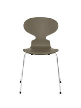 3101 Myren Stol lakeret af Arne Jacobsen - Olive Green / Krom - Jacobsen Plus