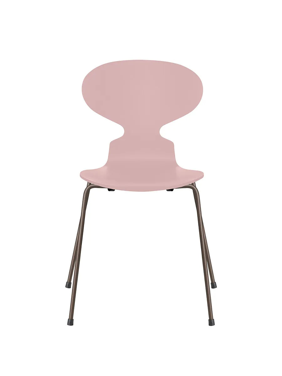 3101 Myren Stol lakeret af Arne Jacobsen - Pale Rose / Brown Bronze - Jacobsen Plus