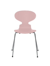 3101 Myren Stol lakeret af Arne Jacobsen - Pale Rose / Silver Grey - Jacobsen Plus