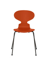 3101 Myren Stol lakeret af Arne Jacobsen - Paradise Orange / Warm Graphite - Jacobsen Plus