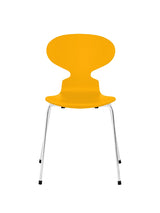 3101 Myren Stol lakeret af Arne Jacobsen - True Yellow / Krom - Jacobsen Plus