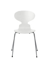 3101 Myren Stol i farvet ask af Arne Jacobsen - Hvid / Silver Grey - Jacobsen Plus