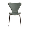 Mørkbejdset eg - Concrete Grey læder - Brown Bronze stel