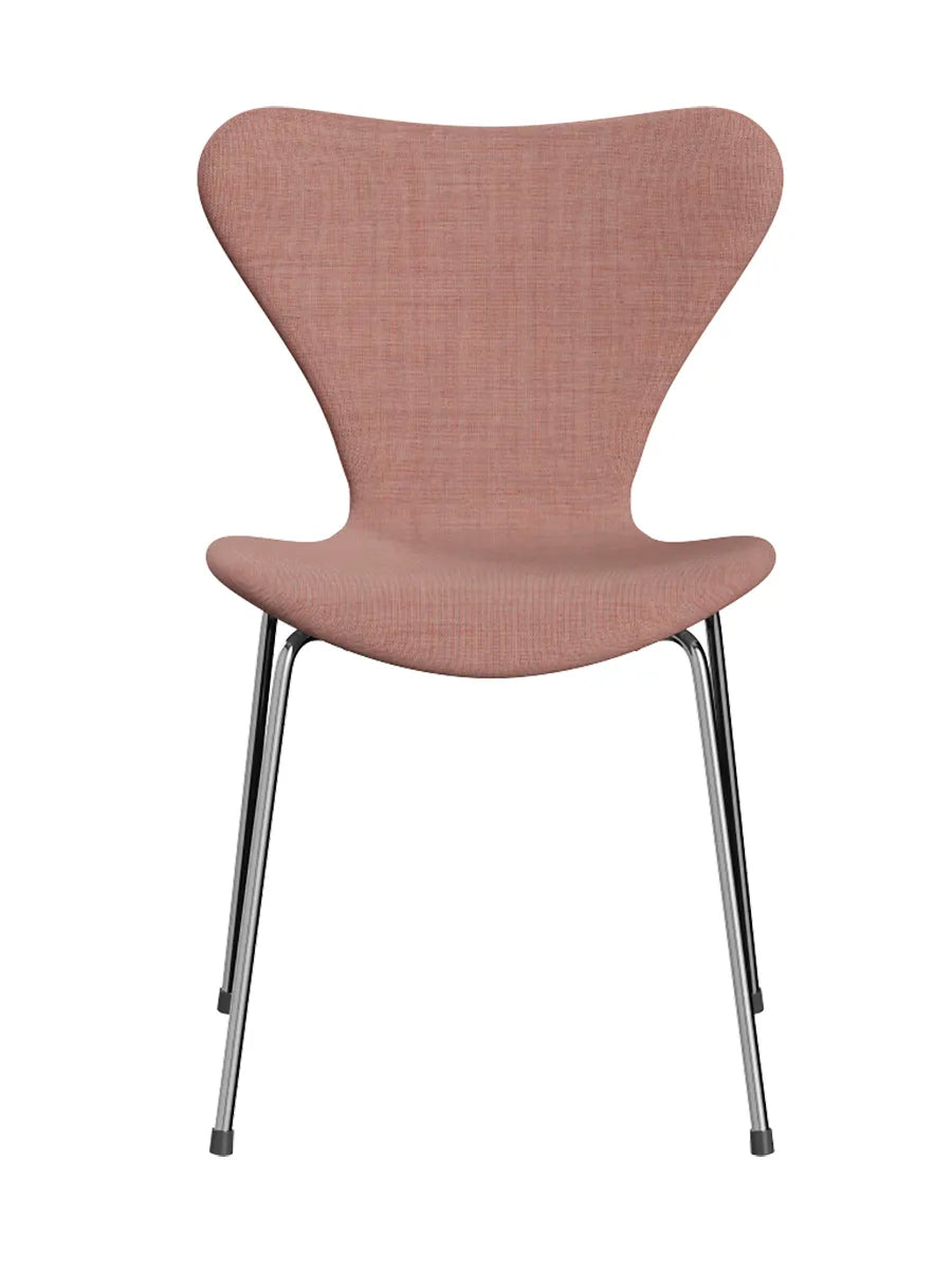 3107 Serie 7, fuldpolstret af Arne Jacobsen - Canvas / 0614 Lys pink - Jacobsen Plus