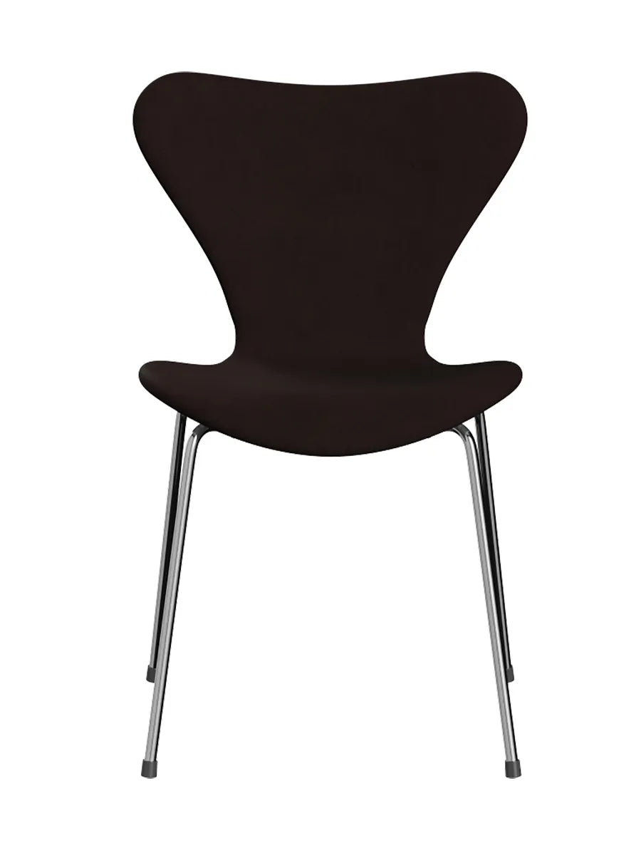 3107 Serie 7, fuldpolstret af Arne Jacobsen - Divina / 393 Varm brun - Jacobsen Plus