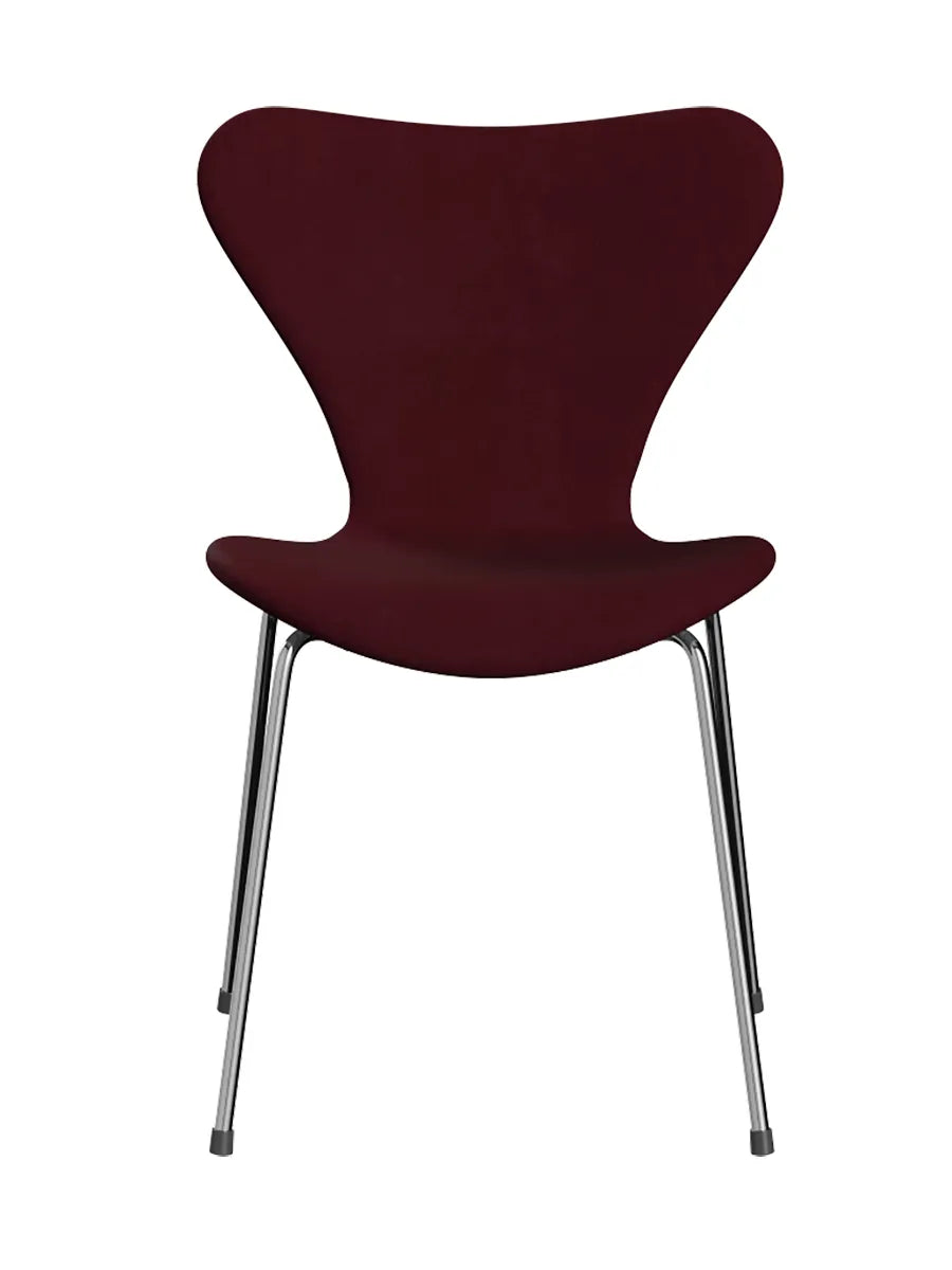 3107 Serie 7, fuldpolstret af Arne Jacobsen - Divina / 671 Aubergine - Jacobsen Plus