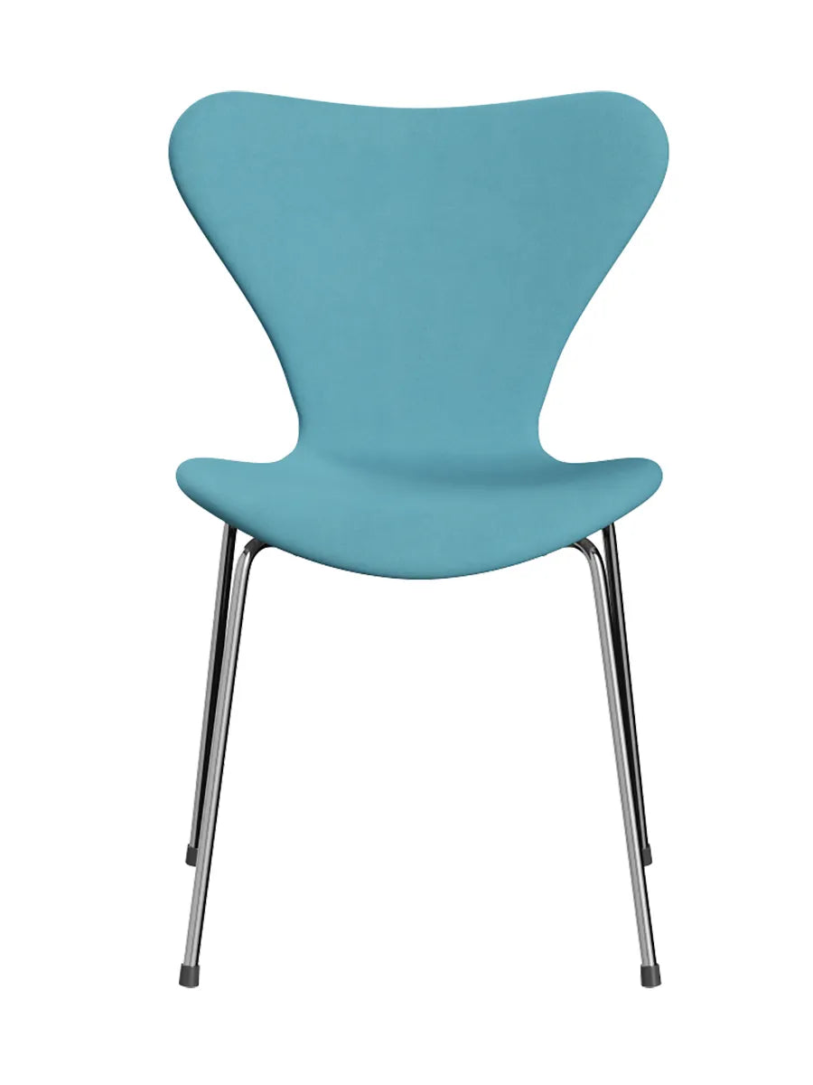 3107 Serie 7, fuldpolstret af Arne Jacobsen - Divina / 836 Lys turkis - Jacobsen Plus