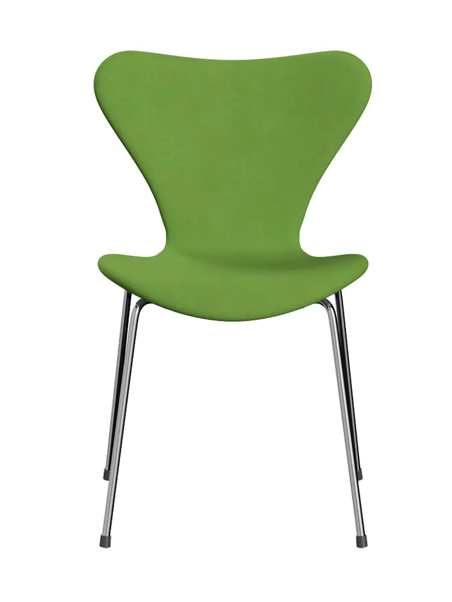3107 Serie 7, fuldpolstret af Arne Jacobsen - Divina / 956 Lys lime - Jacobsen Plus