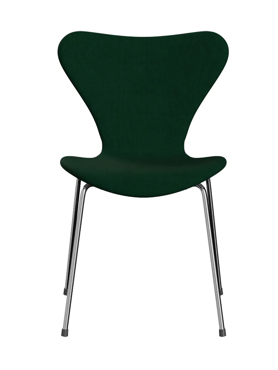 3107 Serie 7, fuldpolstret af Arne Jacobsen - Hallingdal / 944 Glasgrøn - Jacobsen Plus