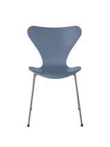 3107 Serie 7 stol lakeret af Arne Jacobsen - Dusk Blue / Silver Grey - Jacobsen Plus