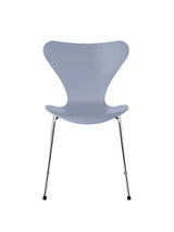 3107 Serie 7 stol lakeret af Arne Jacobsen - Lavender Blue / Krom - Jacobsen Plus