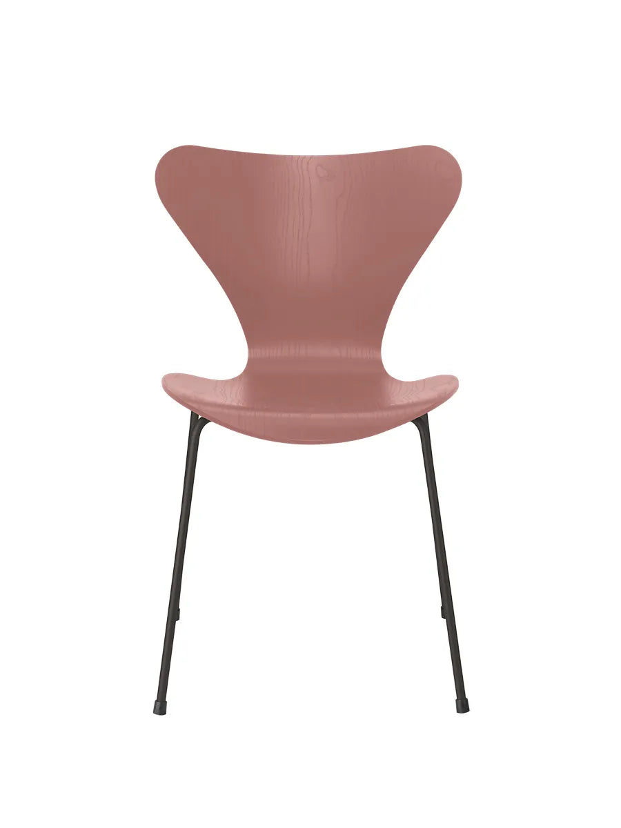 3107 Serie 7 stol i farvet ask af Arne Jacobsen - Wild Rose / Warm Graphite - Jacobsen Plus