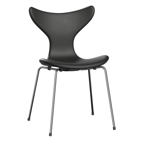 3108 Liljen, fuldpolstret af Arne Jacobsen - Essential læder - Black - Jacobsen Plus