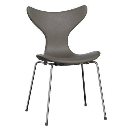 3108 Liljen, fuldpolstret af Arne Jacobsen - Essential læder - Black - Jacobsen Plus