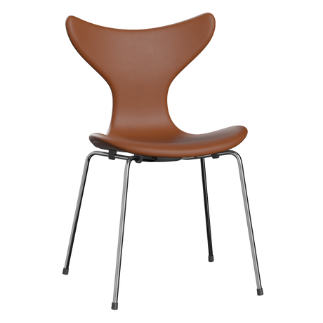 3108 Liljen, fuldpolstret af Arne Jacobsen - Essential læder - Black - Jacobsen Plus