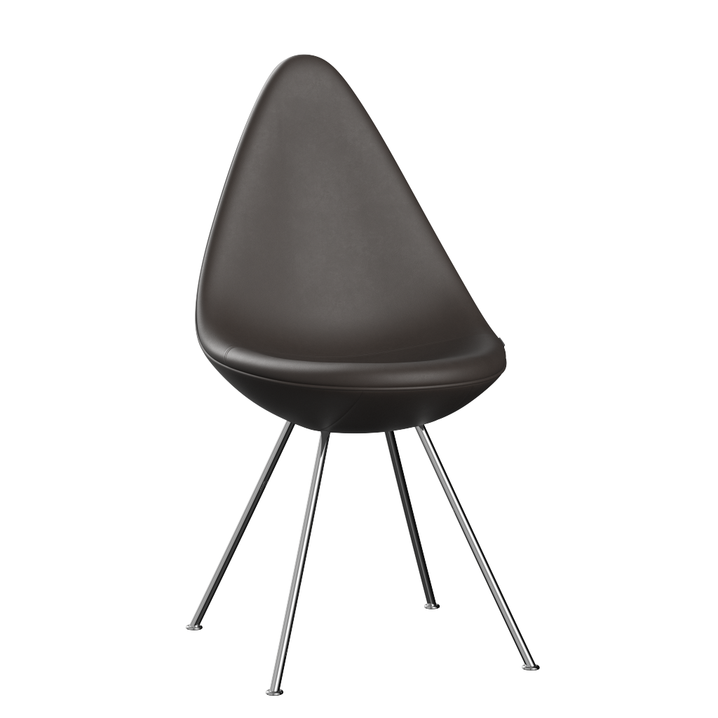  - Essential læder - Dark Brown / Forkromet stål - Jacobsen Plus