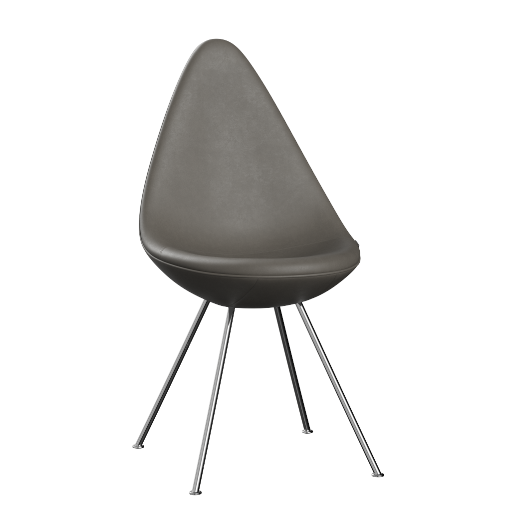  - Essential læder - Lava / Forkromet stål - Jacobsen Plus