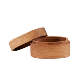 Superelliptisk æske i eg fra Piet Hein - Stor 10x12 cm - Jacobsen Plus