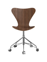 3117 Serie 7 Kontorstol af Arne Jacobsen - Uden polstring / Valnød / Ingen farve - Jacobsen Plus