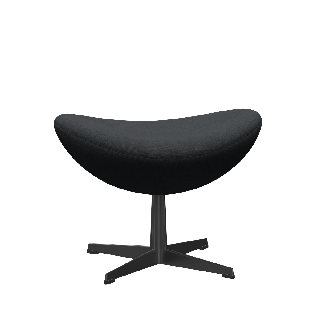 3127 Fodskammel til Ægget, stel i sort af Arne Jacobsen - Christianshavn - 1174 Dark Grey - Jacobsen Plus