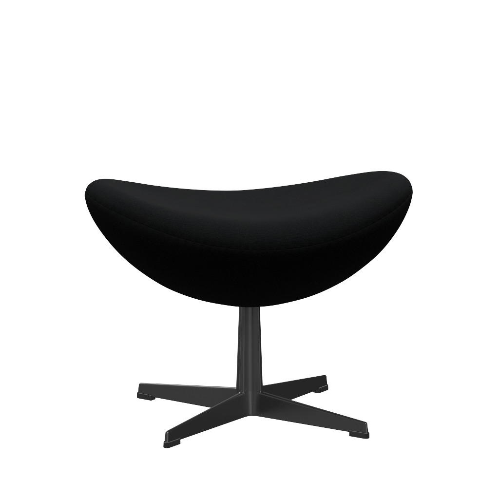 3127 Fodskammel til Ægget, stel i sort af Arne Jacobsen - Christianshavn - 1175 Black Uni - Jacobsen Plus
