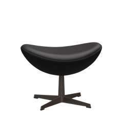 3127 Fodskammel til Ægget, stel i brown bronze af Arne Jacobsen