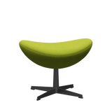 3127 Fodskammel til Ægget, stel i sort af Arne Jacobsen - Hallingdal - 907 Lime - Jacobsen Plus