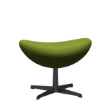 3127 Fodskammel til Ægget, stel i sort af Arne Jacobsen - Hallingdal - 980 Green - Jacobsen Plus