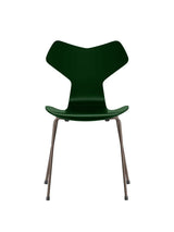 3130 Grand Prix stol lakeret af Arne Jacobsen - Evergreen / Brown Bronze - Jacobsen Plus