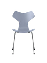 3130 Grand Prix stol i farvet ask af Arne Jacobsen - Lavender Blue / Silver Grey - Jacobsen Plus