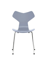 3130 Grand Prix stol lakeret af Arne Jacobsen - Lavender Blue / Krom - Jacobsen Plus