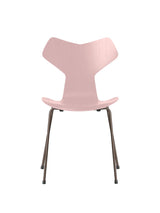 3130 Grand Prix stol i farvet ask af Arne Jacobsen - Pale Rose / Brown Bronze - Jacobsen Plus