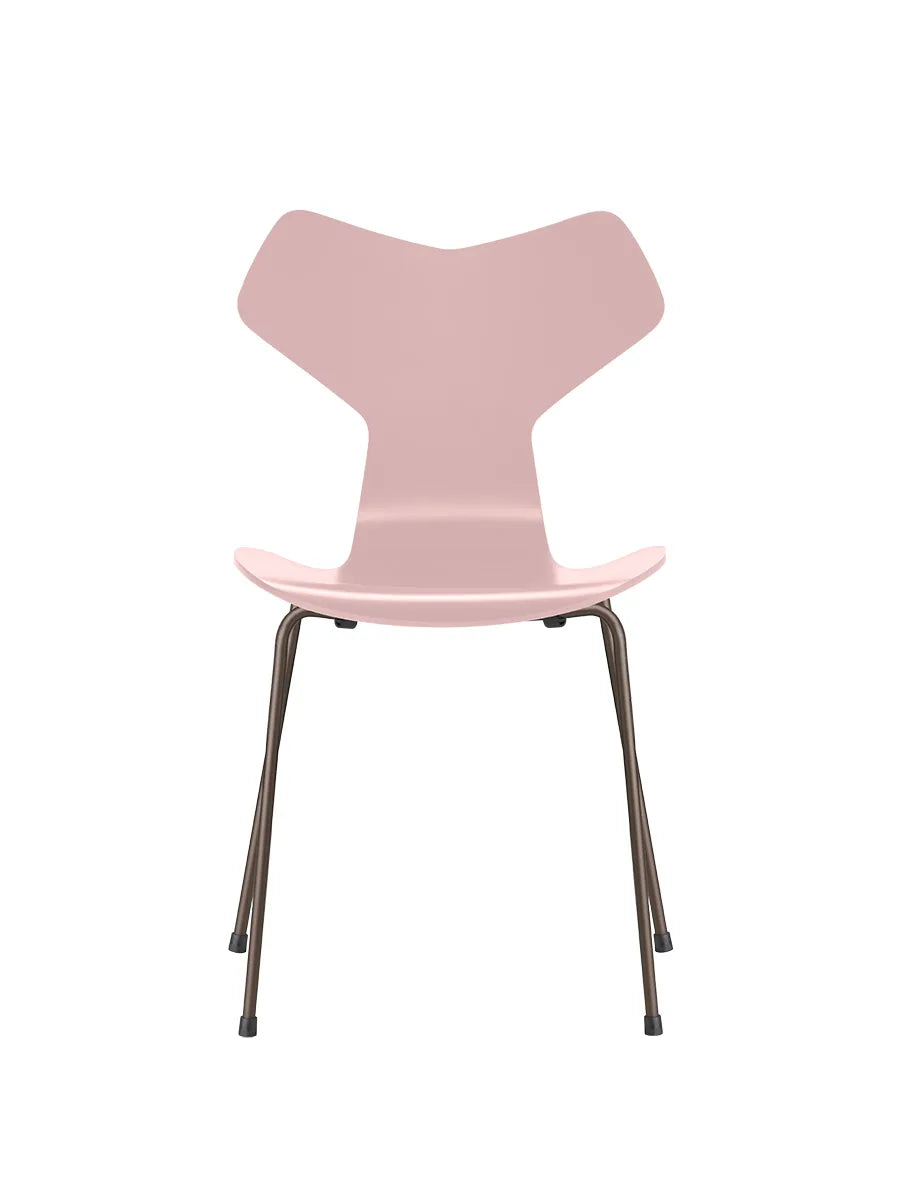 3130 Grand Prix stol lakeret af Arne Jacobsen - Pale Rose / Brown Bronze - Jacobsen Plus