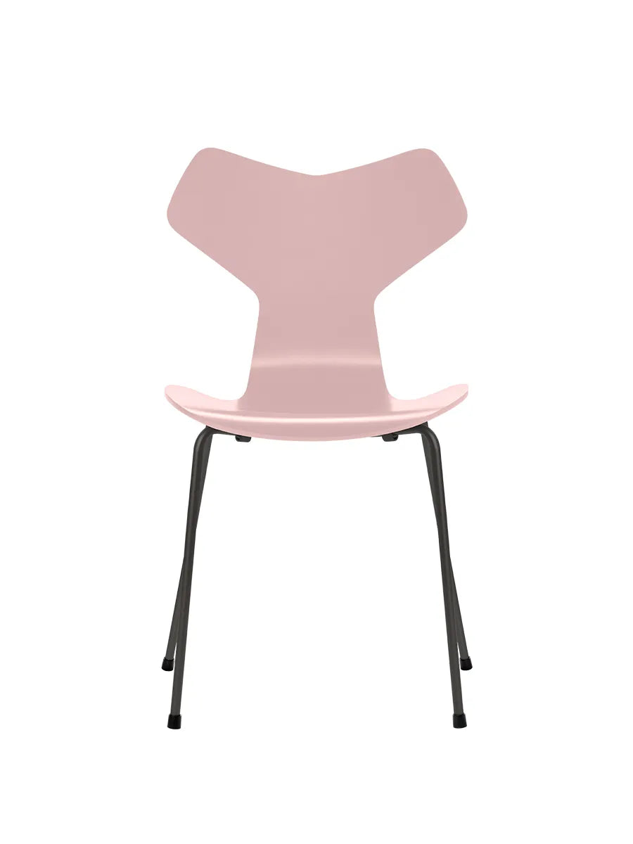 3130 Grand Prix stol lakeret af Arne Jacobsen - Pale Rose / Warm Graphite - Jacobsen Plus