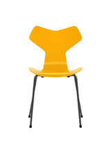 3130 Grand Prix stol lakeret af Arne Jacobsen - True Yellow / Warm Graphite - Jacobsen Plus
