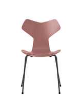 3130 Grand Prix stol i farvet ask af Arne Jacobsen - Wild Rose / Warm Graphite - Jacobsen Plus